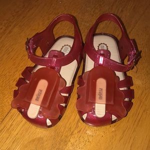 Mini Melissa jelly sandals